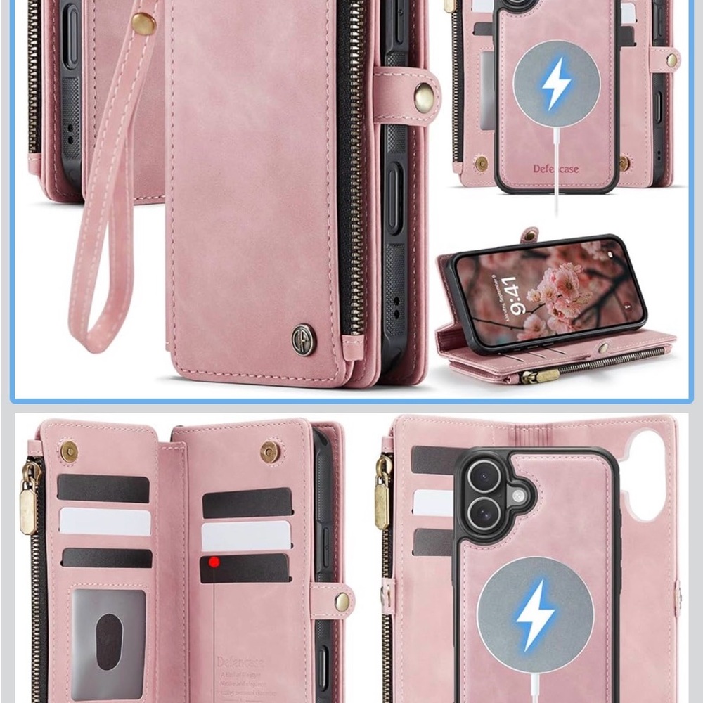 Pink Wallet Phone Case